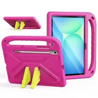 Galaxy Tab S10 Lite/S10 FE/S9/S9 FE/S8/S7/S7 - Serie Dux Ducis Domo, custodia flip stand-up, rosa – Bild 1