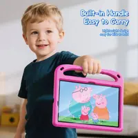 Galaxy Tab S11 - Dux Ducis Puff Series, Stand-Up Flip Case, Pink – Bild 6