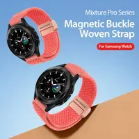 Galaxy Watch - DUX Mix Version Pro Strap (20MM) - Rouge – Bild 5