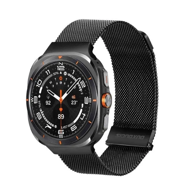 Galaxy Watch Ultra - DUX Milanese Strap (47mm) Schwarz
