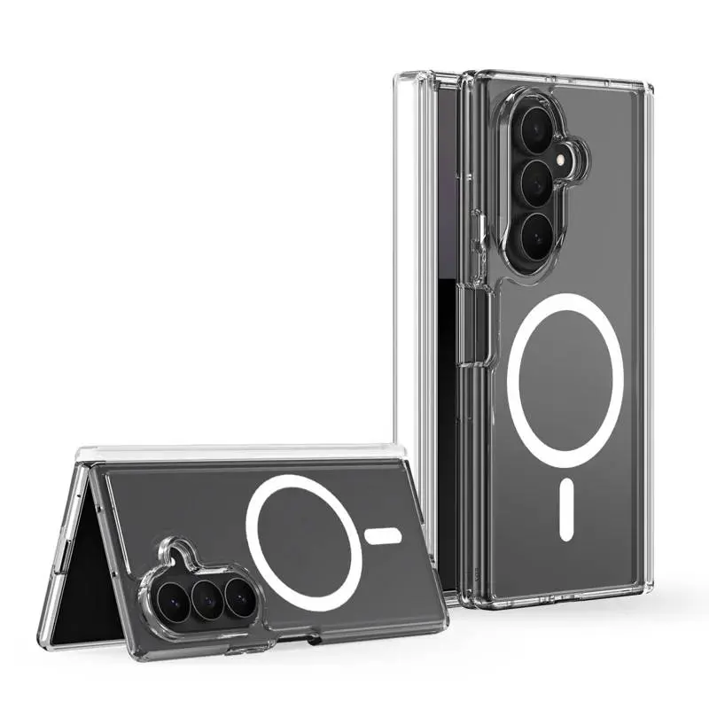 Galaxy Z Fold8 Ultra/Fold7 - Serie Clin Dux Ducis con Magsafe in versione trasparente
