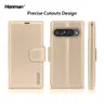 Google Pixel 10 / 10 Pro - Hanman Mill Flip Case mit 3 Kartenfächern, gold