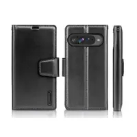 Google Pixel 10 / 10 Pro - Hanman Mill flip case with 3 card slots, black – Bild 3