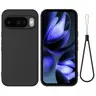 Google Pixel 10 / 10 Pro - Housse de protection en silicone, noir