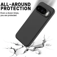 Google Pixel 10 / 10 Pro - Silicone protective case, black – Bild 6