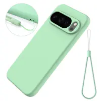 Google Pixel 10 / 10 Pro - Silicone protective case, green – Bild 3