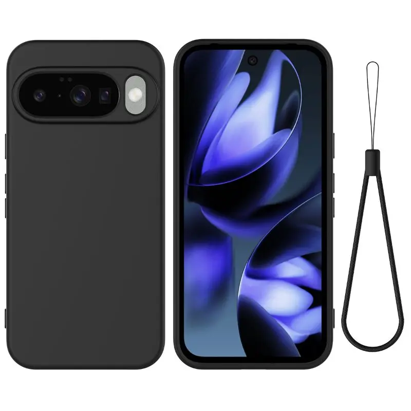 Google Pixel 10 / 10 Pro - Silikon Schutzhülle, schwarz
