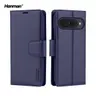 Google Pixel 10 Pro XL - Hanman Mill flip case with 3 card slots, blue