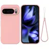 Google Pixel 10 Pro XL - Housse de protection en silicone, Rose