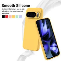 Google Pixel 10 Pro XL - Silikon Schutzhülle, Gelb – Bild 5