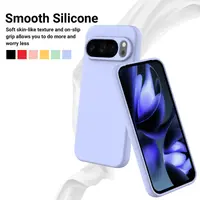 Google Pixel 10 Pro XL - Silikon Schutzhülle, Lila – Bild 5
