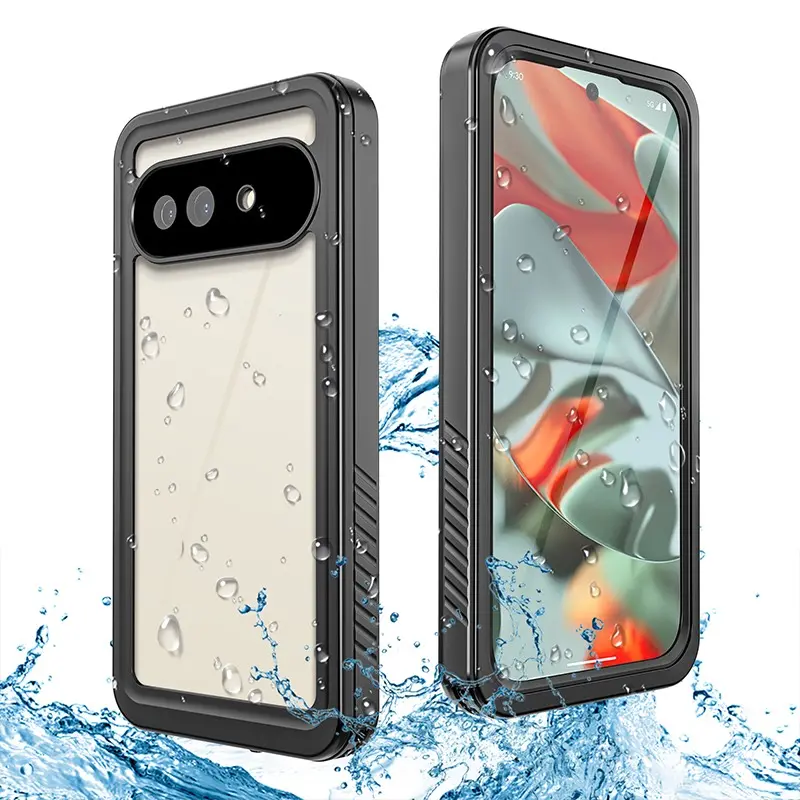 Google Pixel 10a - Custodia impermeabile per esterni Redpepper IP68 serie FS, nera