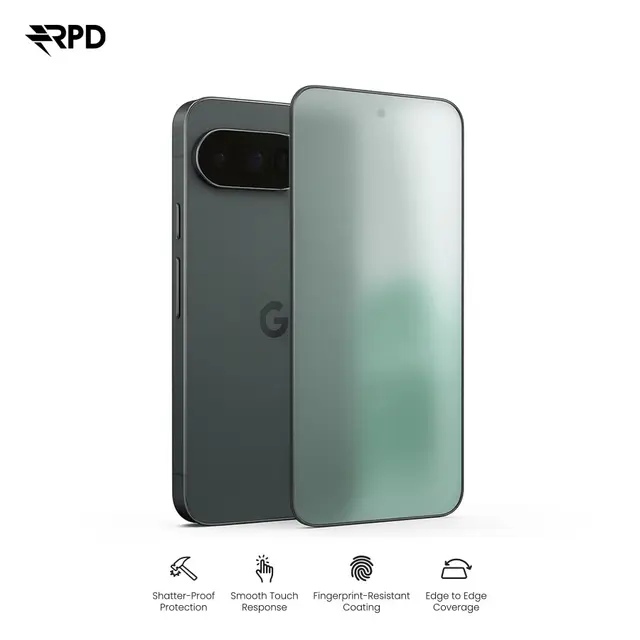 Google Pixel 11 Pro XL - Vetro temperato SilkTouch Premium / Vetro rinforzato - Opaco