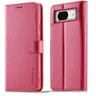 Google Pixel 8 - Etui portefeuille LC.IMEEKE avec 3 emplacements pour cartes & fermeture magnétique, Rose