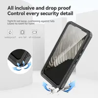 Google Pixel 8 - Redpepper IP68 FS Series Waterproof Outdoor Case, black – Bild 7