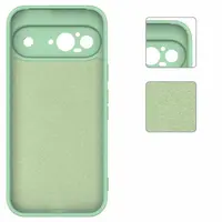 Google Pixel 9 - Custodia protettiva in silicone, verde – Bild 2