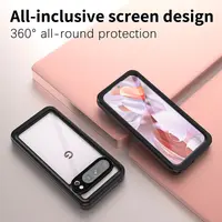 Google Pixel 9 Pro - Redpepper IP68 FS Series Wasserdichtes Outdoor Case, schwarz – Bild 5