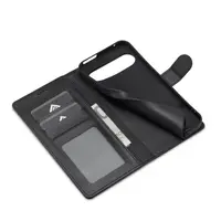 Google Pixel 9 Pro XL - LC.IMEEKE Wallet Etui mit 3 Kartenfächern & Magnetverschluss, schwarz – Bild 4