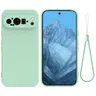 Google Pixel 9 Pro XL - Silikon Schutzhülle, grün