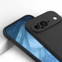 Google Pixel 9 - Silikon Schutzhülle, schwarz – Bild 2