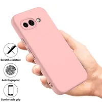 Google Pixel 9a- Housse en silicone rose – Bild 3