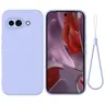 Google Pixel 9a- Housse en silicone violet