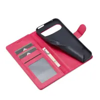 Google Pixel 9A- LC.IMEEKE Etui portefeuille avec 3 fentes pour cartes & fermeture magnétique, Rose – Bild 4