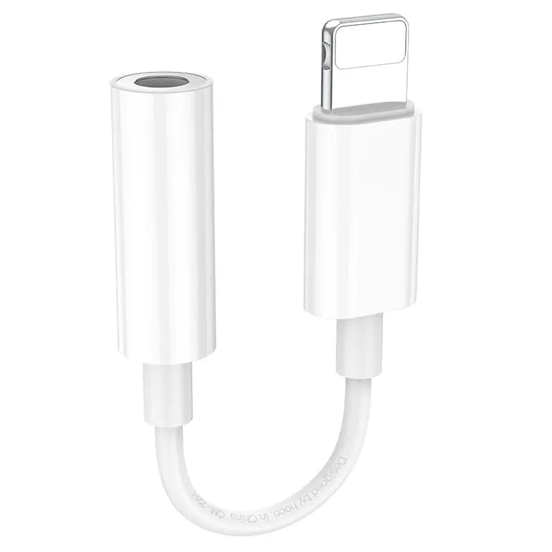 Hoco - Adattatore da LS34 AUX (femmina) a Lightning (maschio)
