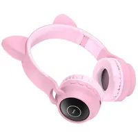HOCO cats ears Bluetooth on-ear headphones in gray (W27) – Bild 3
