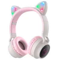 HOCO cats ears Bluetooth on-ear headphones in gray (W27) – Bild 4