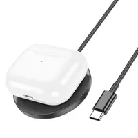 Hoco - CW52 Serie Originale 15W caricatore rapido magnetico wireless / Magsafe nero – Bild 2