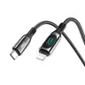Hoco - Extreme PD charging cable lightning to USB-C, blau (S51)