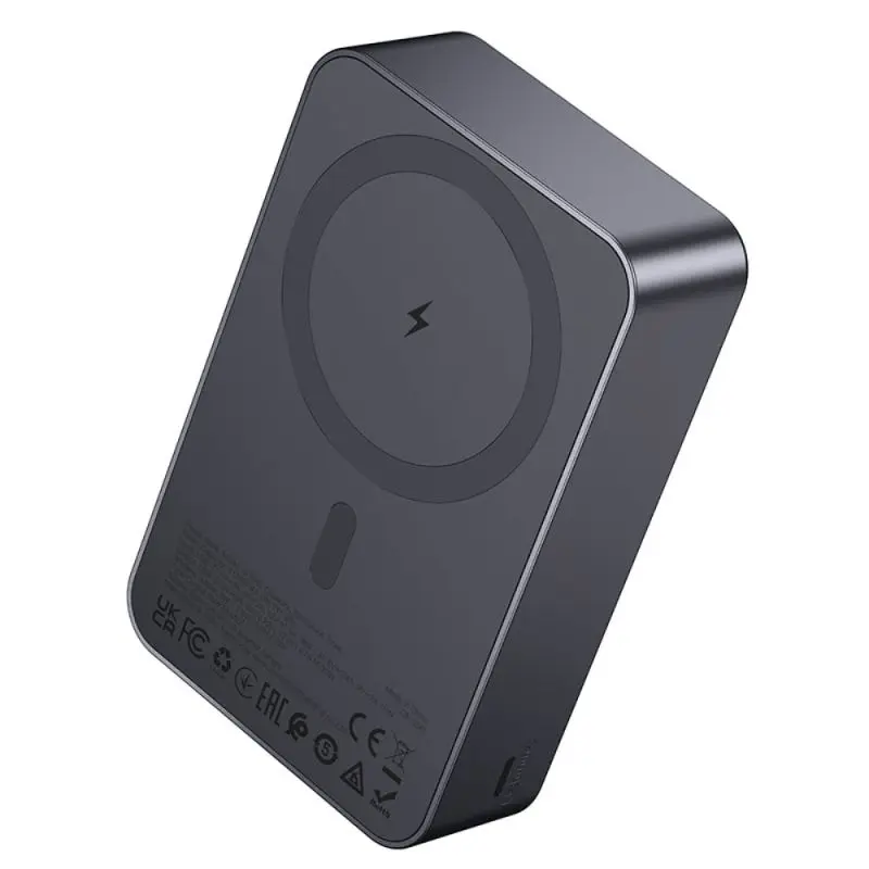 Hoco J160B Powerbank 20000mAh (1 x USB-C), Wireless Charging, PD20W, Schwarz
