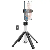 Hoco K18 wireless Selfie Stick / 4 Beinstand mit Fernbedienung – Bild 2