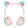 HOCO Katzen Ohren Bluetooth on-ear Kopfhörer in grau (W27)