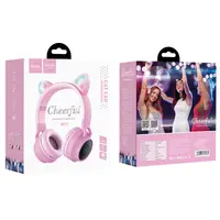 HOCO Oreilles de chat Bluetooth on-ear écouteurs en gris (W27) – Bild 7