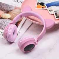 HOCO Oreilles de chat Bluetooth on-ear écouteurs en rose (W27) – Bild 6