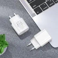 Hoco PD25W Charger (N22) - Hoco charging plug, quick charger made of plastic, white – Bild 7
