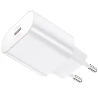 Hoco PD25W Charger (N22) - Hoco Ladestecker, Schnellladegerät aus Kunststoff, weiss – Bild 5