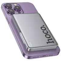 Hoco - Q36 Sunlight PD20W power bank magnetic suction+holder(5000mAh), dunkelgrau – Bild 1