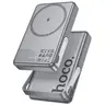 Hoco - Q36A Sunlight PD20W Powerbank ad aspirazione magnetica + supporto, 10000mAh, grigio scuro