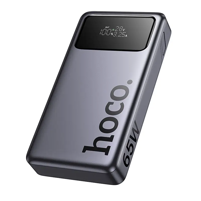 Hoco Q40 Leader PD65W Powerbank con display digitale, 25000mAh, grigio scuro