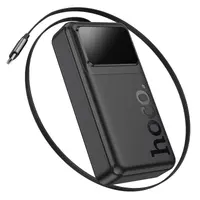 Hoco Q41 Powerbank 20000mAh mit Teleskopkabel (1xUSB-C) und Display, 22.5W+PD20W, schwarz – Bild 3
