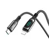 Hoco S51 Extreme Cavo da USB-C a Lightning nero 1,2 m