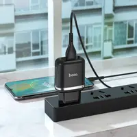 HOCO Set di caricabatterie QC3.0 a porta singola con cavo USB-C (N3) – Bild 5