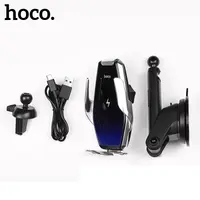 HOCO Surpass Gold automatische induktiv kabelloser Smartphone Halter für ins Auto (S14) – Bild 2