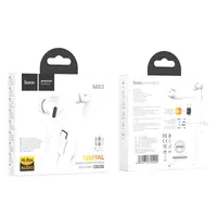 HOCO Type-C headphones with microphones in white (M83) – Bild 6
