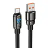 Hoco - U143 USB-C Kabel 1.2m fast charging data cable, Schwarz