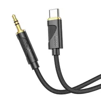Hoco UPA30 Câble de conversion audio numérique / AUX vers type-C, black – Bild 1