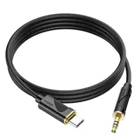 Hoco UPA30 Digital Audio / AUX Umwandlungskabel auf Typ-C, Schwarz – Bild 2